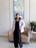 波司登（BOSIDENG）25新款羽絨服男女情侶款90絨時(shí)尚運動(dòng)加厚連帽保暖外套B250246390 灰紫檀6443 M 165/88A 體重約110-120斤 曬單實(shí)拍圖