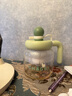 霸王茶姬（CHAGEE）玻璃杯吸管水杯水壺大肚杯咖啡杯大容量中秋節禮品伴手禮夏夢(mèng)玫瓏 曬單實(shí)拍圖