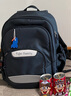 TigerFamily虎米小學(xué)生書(shū)包1-3年級兒童男女護脊減負超輕雙肩包 【小童22L-海軍藍】大容量|柔感面料 一抹即凈 曬單實(shí)拍圖