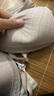 十月結(jié)晶 孕婦內(nèi)衣女秋冬聚攏哺乳文胸懷孕期喂奶專用上開扣文胸粉格XL碼 曬單實(shí)拍圖