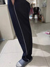 麥維梵校服褲子藏青色小學(xué)生初中高中大童春秋季兩條杠深藍加絨加厚校褲 一條杠藏藍【春秋款】 XL 115-125斤 曬單實(shí)拍圖