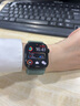 Apple/蘋果 Watch Series 10 智能手表GPS款42毫米亮黑色鋁金屬表殼黑色運(yùn)動型表帶S/M MX1M3CH/B 曬單實(shí)拍圖