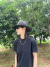 卡爾美（KELME）漁夫帽男防曬帽子夏季遮陽旅游戶外登山釣魚防紫外線透氣太陽帽女 曬單實(shí)拍圖