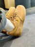 耐克空軍一號男子輕便平底運動(dòng)鞋冬板鞋NIKE AIR FORCE 1 CJ9179 200亞麻/麥黃/橡皮淺褐/黑 41 曬單實(shí)拍圖