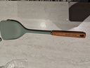 康巴赫硅膠廚具套裝五件套鍋鏟湯勺漏勺煎鏟食品夾防燙 曬單實(shí)拍圖