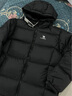 駱駝火山羽絨服男女款城市輕戶外加厚防寒面包服冬季外套 黑色 M 曬單實拍圖