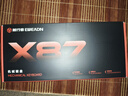 前行者【補貼券減15%】X87Pro/Ultra無線機械鍵盤有線藍牙三模gas客制化游戲電競磁軸辦公專用側刻筆記本 黑莓粉側刻Ultra北極拿鐵軸V2-1.2萬mA 曬單實拍圖