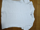 森馬（Semir）涼感T|短袖T恤女短款刺繡修身2025基礎(chǔ)圓領(lǐng)正肩夏裝109325100007 曬單實(shí)拍圖