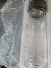 【?京東物流配送】高硼硅雙層玻璃杯大容量泡茶杯水杯子茶水分離 【雙層加厚】茶杯 350ml 1只 曬單實(shí)拍圖