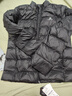 駱駝（CAMEL）輕薄羽絨服女防潑水90%絨子立領(lǐng)外套 J1W1PLN139B 幻影黑 XL 曬單實(shí)拍圖