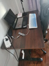 英凡升降桌家用手搖實(shí)木電腦桌辦公臺式電競桌子學(xué)習書(shū)桌可升降工作臺 深胡桃+黑架 長(cháng)100*寬60cm 曬單實(shí)拍圖