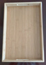藍愛(ài) 竹木茶盤(pán)托盤(pán)家用放茶杯竹制端菜盤(pán)茶具長(cháng)方形水杯小茶盤(pán)燒烤盤(pán) 平把竹托盤(pán)小號 30*20*4cm 曬單實(shí)拍圖