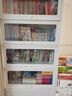 廚事優(yōu)（CHUSHIYOU）書(shū)架書(shū)柜儲物柜一體靠墻輕奢組合落地立式書(shū)柜多層鋼制家用玻璃柜 曬單實(shí)拍圖