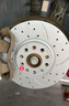 霍尼韋爾（Honeywell）高碳打孔劃線(xiàn)剎車(chē)前盤(pán)適用帕薩特B5/領(lǐng)馭/途安/探歌 曬單實(shí)拍圖