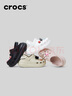 卡駱馳（CROCS）檀健次同款經(jīng)典泡芙洞洞鞋百舒適男沙灘鞋女鞋休閑鞋|207521 黑色-001(含智必星) 37 (230mm) 38 曬單實(shí)拍圖