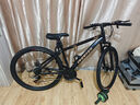 鳳凰山地自行車(chē)男士女士成人學(xué)生鋁合金禧瑪諾變速減震城市通勤山地車(chē) 黑色/輻條【鋁合金雙層車(chē)圈】 27.5英寸【身高170-190左右】 24速進(jìn)口禧瑪諾/碳鋼架 曬單實(shí)拍圖