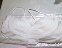 金三塔背心女絹絲吊帶小衫帶罩杯吊帶衫帶胸墊 白色8100 L 曬單實(shí)拍圖