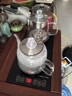 榮事達(dá)（Royalstar）全自動(dòng)底部上水電熱水壺泡茶專用煮臺(tái)嵌入式茶臺(tái)燒水壺一體電茶爐 1L 三合一【燒水壺+煮茶器+消毒鍋】 曬單實(shí)拍圖
