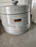 美的（Midea）【國家補(bǔ)貼】0涂層精鋼厚釜電壓力鍋5L雙膽全自動(dòng)智能預(yù)約家用煲湯煮飯電飯煲C5856G高壓鍋4-6人 曬單實(shí)拍圖