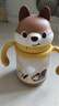 babycare兒童保溫杯小松鼠嬰兒寶寶學(xué)飲杯不銹鋼吸管水杯壺學(xué)生上學(xué)300ml 曬單實(shí)拍圖