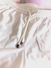 森馬（Semir）[商場(chǎng)同款]休閑褲女純色基礎時(shí)尚2025夏新款涼感寬松短褲百搭 珍珠白10218 L 曬單實(shí)拍圖