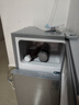 志高（CHIGO）小冰箱迷你小型家用冷藏冷凍兩用宿舍出租房用雙門(mén)辦公室電冰箱節能省電 【一級能效】58L銀色【三天約一度電】 曬單實(shí)拍圖