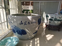 奧亞森景德鎮手繪青花瓷缸落地門(mén)?？蛷d養魚(yú)缸戶(hù)外庭院大水缸睡蓮荷花缸 青花荷花特大號直徑73CM高53CM 曬單實(shí)拍圖