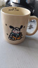 馬克杯高顏值ins風(fēng)陶瓷杯卡通咖啡杯辦公室家用早餐喝水杯子可愛 飛機(jī)狗狗陶瓷杯 曬單實(shí)拍圖