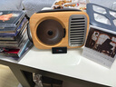 巫牌 單曲人生CD機(jī)復(fù)古壁掛式可充電專輯播放器藍(lán)牙音響一體CD播放機(jī)  木紋色 曬單實(shí)拍圖