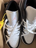 Jordan男子休閑鞋喬丹AJ1 JORDAN 1運動鞋 553558-165黑粉/黑白42 曬單實拍圖