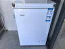 海爾（Haier）100升低霜小冰柜家用商用 冷藏柜冷凍柜兩用冰柜京東自營(yíng)小型冰箱小型冷柜BC/BD-100GHW9D國家補貼 曬單實(shí)拍圖