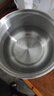 美的（Midea）電煮鍋 宿舍小鍋 小電鍋 學(xué)生寢室一體泡面火鍋多功能 不銹鋼0涂層 電蒸鍋 電熱鍋 XZE1614 配蒸籠 曬單實(shí)拍圖