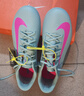 耐克NIKE男足球鞋 刺客VAPOR 16 AG短釘運動鞋F(xiàn)Q8364-301淡藍灰42.5 曬單實拍圖