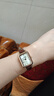 斐樂(lè )（FILA）手表女女士腕表時(shí)尚小方表開(kāi)學(xué)季禮物 FLL38-6512-101 曬單實(shí)拍圖