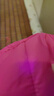 雅鹿輕薄羽絨服女秋冬季時(shí)尚短款戶(hù)外運動(dòng)連帽小個(gè)子紅色外套女 曬單實(shí)拍圖