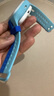 甘吉 適用于小天才電話(huà)手表表帶Y01兒童智能定位電話(huà)手表硅膠皮質(zhì)學(xué)生表帶配件一代防丟防摔 Y01硅膠表帶雙色藍 曬單實(shí)拍圖