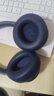 墨頓 適用Soundcore聲闊Q45耳罩安克Space q45頭戴式無(wú)線(xiàn)藍牙降噪耳機套包耳式隔音海綿套耳墊替換配件 藍色蛋白皮耳套一對 曬單實(shí)拍圖