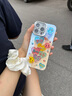 圣圖朗創(chuàng  )意點(diǎn)鉆油畫(huà)笑臉適用iPhone16promax蘋(píng)果15新款手機殼13全包個(gè)性12閃粉鏡頭女11支架14防摔保護套 白底愛(ài)心笑臉【開(kāi)心發(fā)財】閃粉鏡頭支架  iPhone 16 pro max 曬單實(shí)拍圖