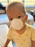 袋鼠醫(yī)生兒童口罩3d立體0-6個月嬰幼兒寶寶口罩6-12月白色10支防花粉柳絮 曬單實拍圖