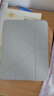 閃魔適用ipad11/10保護殼11英寸ipad11/10保護套25/22款Y型透明亞克力橫豎支撐灰色 曬單實(shí)拍圖