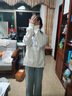 兜兜王國女童套裝2025新款春秋款初中生女孩春裝衣服女大童翻領(lǐng)上衣牛仔褲 白色 【兩件套】 150 【建議身高140cm-150cm】 曬單實拍圖