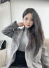 歐貝汐半高領(lǐng)毛衣女打底衫2025新款秋冬內(nèi)搭感修身輕薄款女士針織衫 灰色 均碼 【建議80-120斤】 曬單實(shí)拍圖