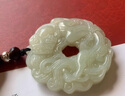 汐唯輕奢和田玉貔貅吊墜時(shí)來運(yùn)轉(zhuǎn)玉石項(xiàng)鏈招財(cái)皮丘玉墜玉佩男女款飾品 圓形貔貅（優(yōu)選璽晶級(jí)和田玉） 曬單實(shí)拍圖