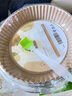 潔日邦空氣炸鍋專用紙【110只】加厚硅油紙盤紙托圓形食物吸油烤盤 曬單實拍圖