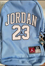 Jordan耐克AJ喬丹23號美式學(xué)生雙肩包 大容量多袋戶外通勤   北卡藍 曬單實拍圖