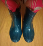 JJ加厚牛筋底雨鞋女士短筒防滑耐磨水靴保暖防水鞋長(cháng)筒雨靴工作鞋 升級加厚杏色/中筒無(wú)棉 36 曬單實(shí)拍圖