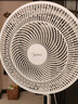 美的（Midea）【颶風(fēng)節能】七葉柔風(fēng)立式電風(fēng)扇/家用輕音落地扇/臺式小型風(fēng)扇/大風(fēng)力遙控定時(shí)搖頭風(fēng)扇 SAH35BSJ 曬單實(shí)拍圖