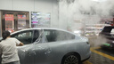 圣佳圣輝前淺后深美國進(jìn)口汽車(chē)貼膜汽車(chē)玻璃膜隔熱膜太陽(yáng)膜新能源陶瓷膜汽車(chē)膜全車(chē)膜防曬膜包施工 曬單實(shí)拍圖