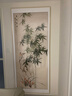 新中式玄關(guān)裝飾畫(huà)走廊過(guò)道竹子畫(huà)節節高升壁畫(huà)客廳沙發(fā)背景墻掛畫(huà) 竹報平安B1-1 80*180有機軟玻璃+實(shí)木邊框（紅木色） 曬單實(shí)拍圖