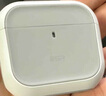 億色（ESR）適用AirPods4保護(hù)套蘋(píng)果耳機(jī)4代保護(hù)套2024降噪四耳機(jī)殼magsafe磁吸可無(wú)線充電藍(lán)牙耳塞防滑防摔白 曬單實(shí)拍圖